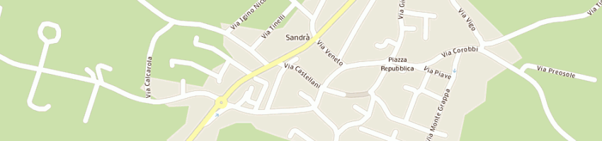 Mappa della impresa bergamini (srl) a CASTELNUOVO DEL GARDA