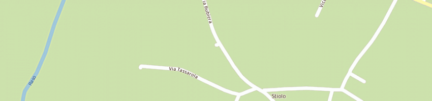 Mappa della impresa biondi giuseppe a SAN MARTINO IN RIO