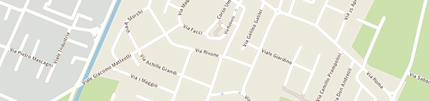 Mappa della impresa giglioli antonella a SAN MARTINO IN RIO