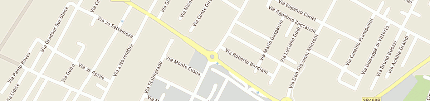 Mappa della impresa giorni felici a CORREGGIO