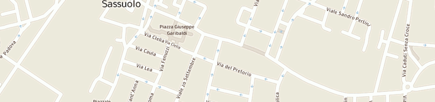 Mappa della impresa pincelli carlo a SASSUOLO