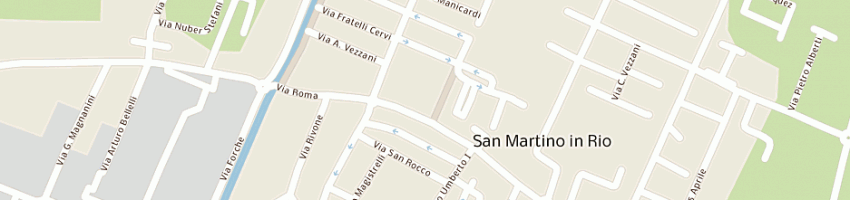 Mappa della impresa rossi mara a SAN MARTINO IN RIO