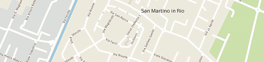 Mappa della impresa panetteria-pasticceria bertozzi alessia a SAN MARTINO IN RIO
