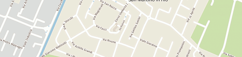 Mappa della impresa papi marco autoriparazioni a SAN MARTINO IN RIO