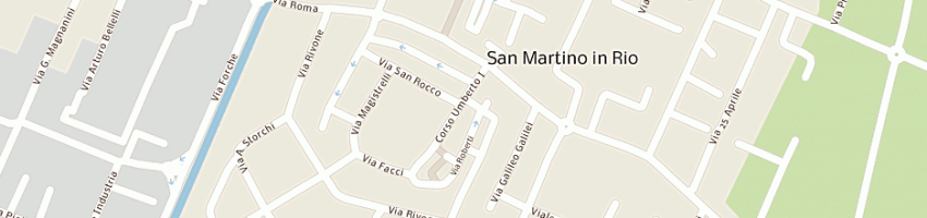 Mappa della impresa bertacchini gian marco a SAN MARTINO IN RIO