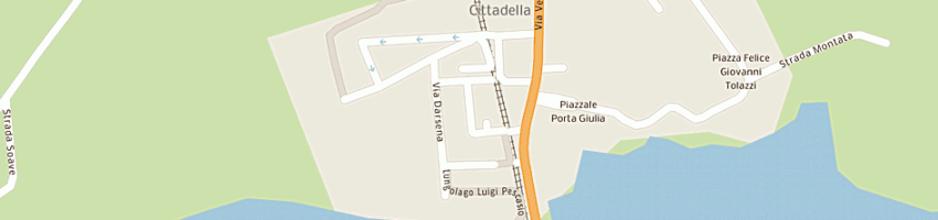 Mappa della impresa blusoft di bellini luca e c sas a MANTOVA