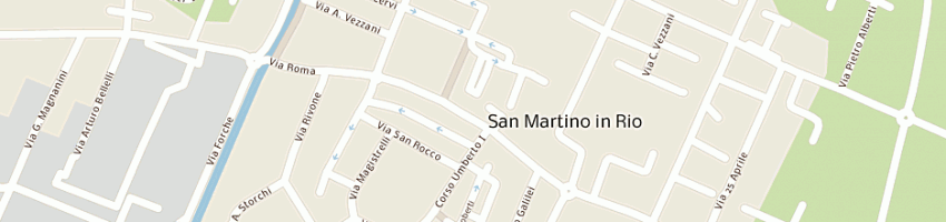Mappa della impresa saccani luciano a SAN MARTINO IN RIO