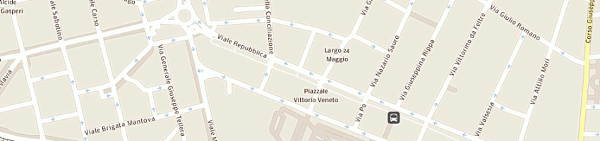Mappa della impresa sarzi braga mauro a MANTOVA