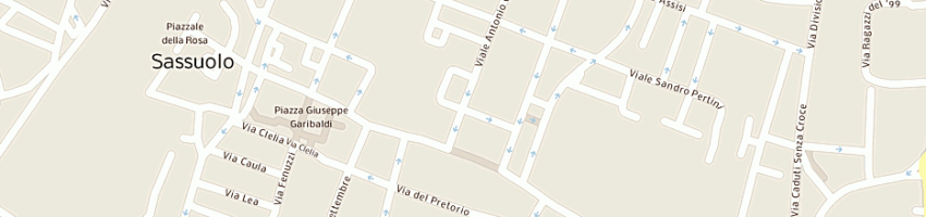 Mappa della impresa control di beretta giuseppe rinaldo e c snc a SASSUOLO