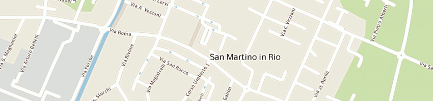 Mappa della impresa rossi onoranze funebri di rossi luca e lusuardi snc a SAN MARTINO IN RIO