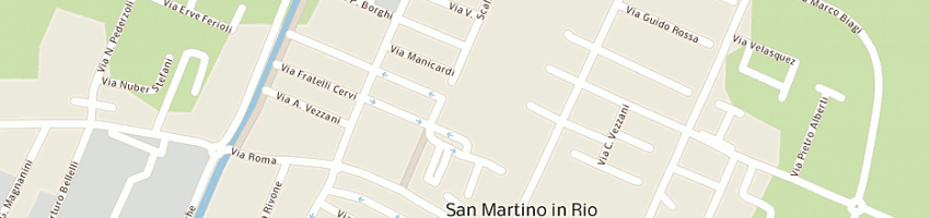 Mappa della impresa bega alfio a SAN MARTINO IN RIO