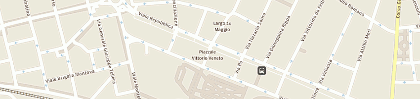 Mappa della impresa comune di mantova a MANTOVA