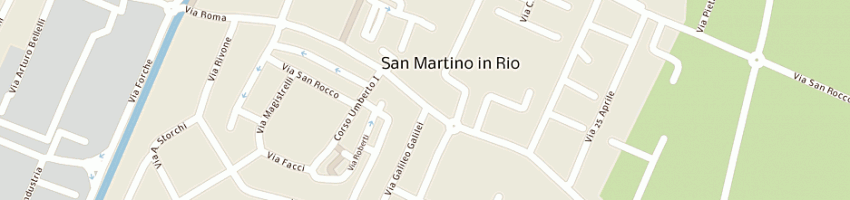 Mappa della impresa staderini matteo a SAN MARTINO IN RIO