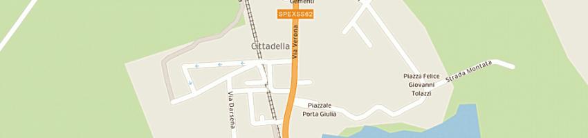 Mappa della impresa bar ambra bar a MANTOVA