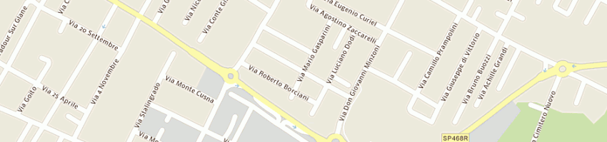 Mappa della impresa pellerani milo a CORREGGIO