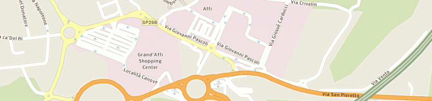 Mappa della impresa etro' abbigliamento uomo donna a AFFI