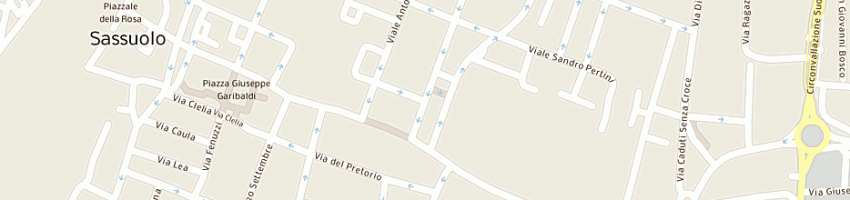 Mappa della impresa studio petra sas di maioli daniela e c a MODENA