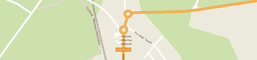 Mappa della impresa scuole pubbliche a MANTOVA