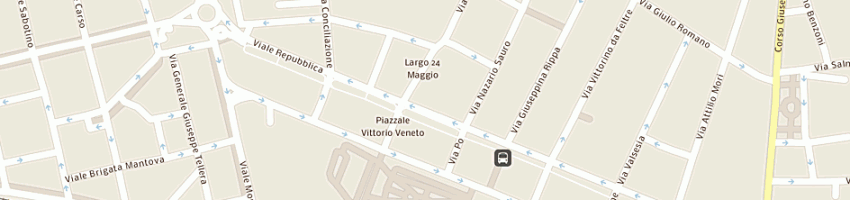Mappa della impresa banca popolare di mantova spa a MANTOVA