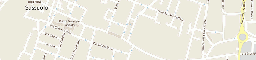 Mappa della impresa taroni assicurazioni di taroni dr giovanni e c sas a SASSUOLO