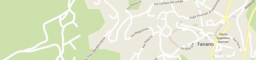 Mappa della impresa municipio di fanano a FANANO