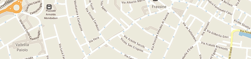 Mappa della impresa agricola zampierina - srl a MANTOVA