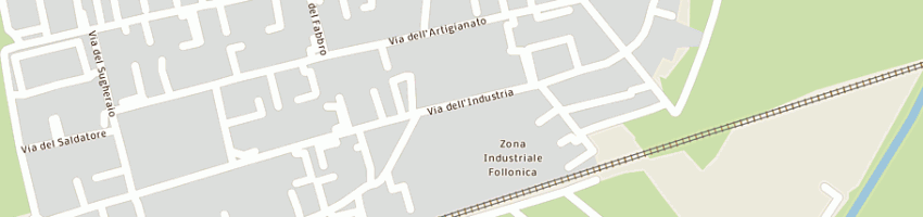 Mappa della impresa arca pscoop arl a FOLLONICA