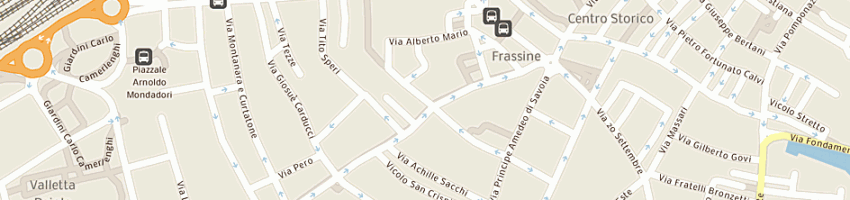 Mappa della impresa residence in centro a MANTOVA