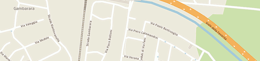 Mappa della impresa prean srl a MANTOVA