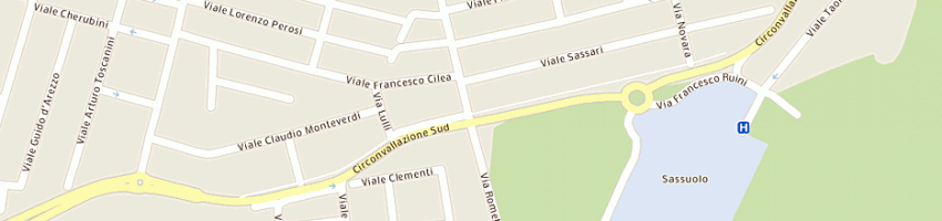 Mappa della impresa ciacci ragvittorio e figli (snc) a SASSUOLO