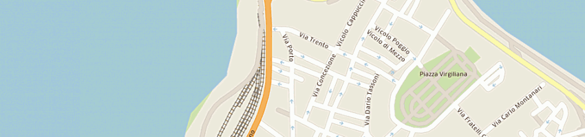 Mappa della impresa dalbeni enzo a MANTOVA