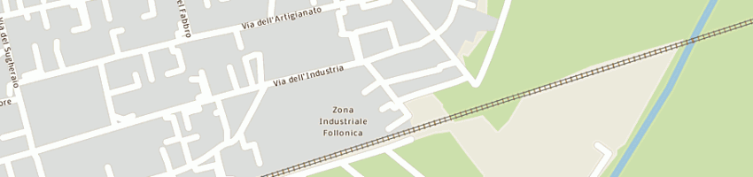 Mappa della impresa gualtieri ceramiche di lecci e gualtieri srl a FOLLONICA