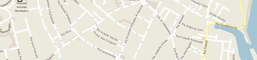 Mappa della impresa studio tributario sas di dalla vedova bruna a MANTOVA