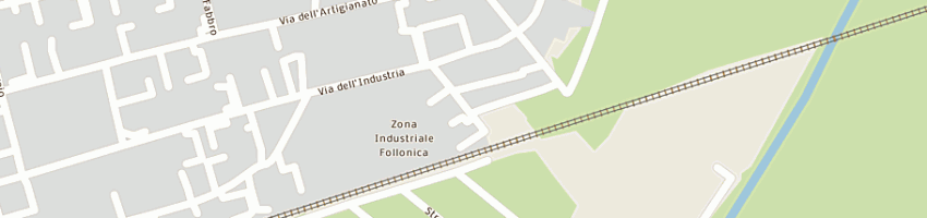 Mappa della impresa doppio zero srl a FOLLONICA