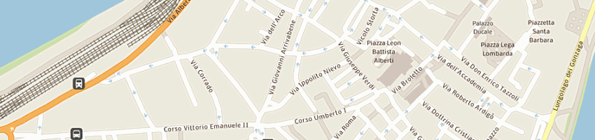 Mappa della impresa progetti srl a MANTOVA