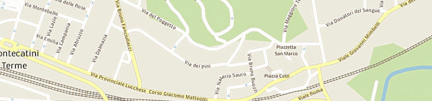 Mappa della impresa nardini piero a PIEVE A NIEVOLE