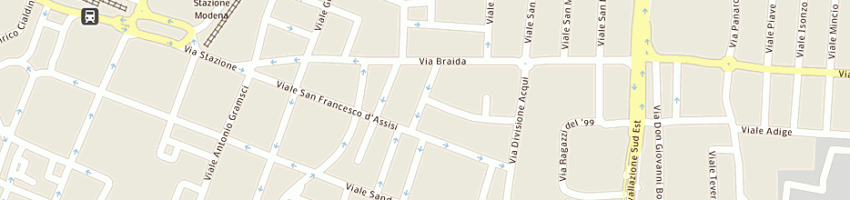 Mappa della impresa officina danza studio a MODENA