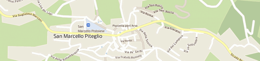 Mappa della impresa comune a SAN MARCELLO PISTOIESE