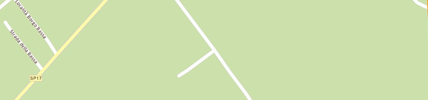 Mappa della impresa trattoria fienili a ROVERBELLA
