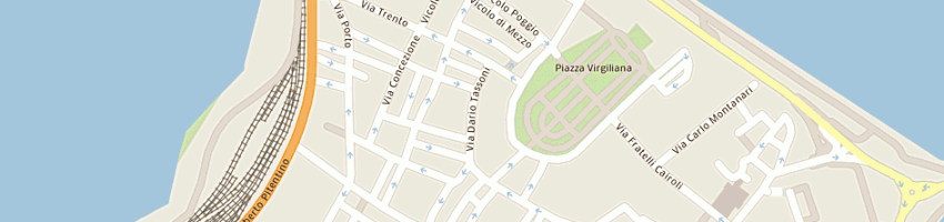 Mappa della impresa studio saccani sas di saccani dr stefano a MANTOVA