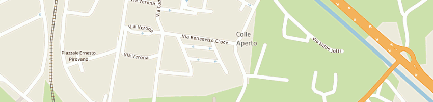 Mappa della impresa de chirico giuseppe a MANTOVA