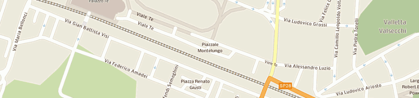Mappa della impresa sport management srl a MANTOVA