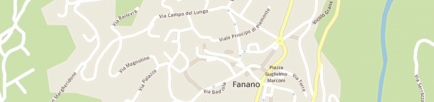 Mappa della impresa bazzani mauro onoranze funebri a FANANO