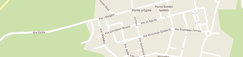 Mappa della impresa studio tecnico associato forte, bertini e piampiani a SAN MINIATO