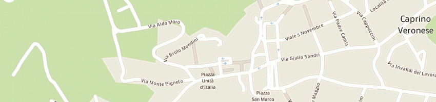 Mappa della impresa assicurazioni la piemontese castagna ass snc a CAPRINO VERONESE