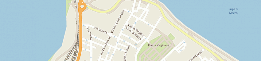 Mappa della impresa laboratorio odontotecnico di bertorelle c e campanini f snc a MANTOVA