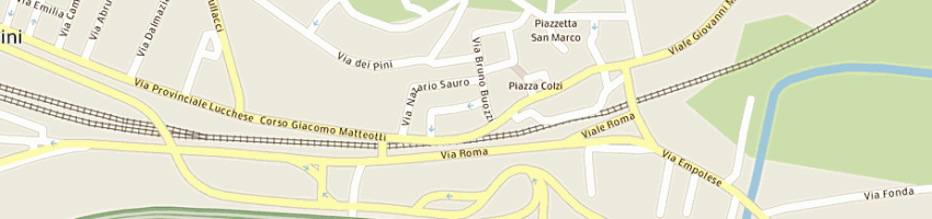 Mappa della impresa vannozzi michela a PIEVE A NIEVOLE