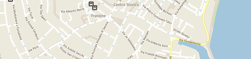 Mappa della impresa rossi alessandro a MANTOVA