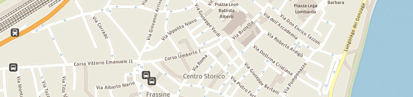 Mappa della impresa gioielleria azzali 1881 di azzali piermario a MANTOVA