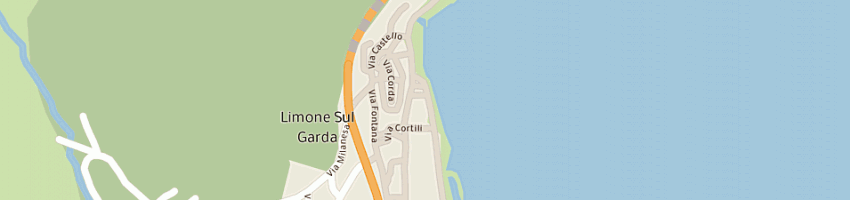 Mappa della impresa albergo bellavista a LIMONE SUL GARDA